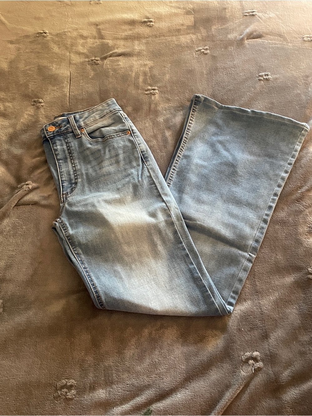 Garage Light Blue Women's Flare Jeans